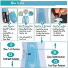 Electric Baby Nail Cutter/Trimmer With  6 Grinders 