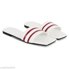 Flats for Women (White, 3)