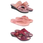 Combo of Heels with Slippers & Flats for Women 
