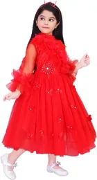 Netted Frock for Girls 