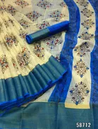 Cotton Printed Saree for Women 