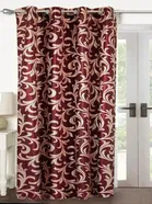 Alaqsa Abstract Polyester Door Curtain 7Ft Pack Of 1