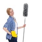 Microfiber Bendable & Extendable Multipurpose Cleaning Duster (Grey)