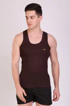 T.T. Titanic Cotton Solid Vest for Men 