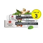 AyouthVeda Charcoal White Toothpaste 3X100 g 