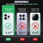 REDMI Note 14 5G Mobile Back Cover 