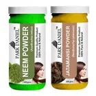 Park Daniel 100% Pure & Natural Neem Powder & Jatamansi Powder 