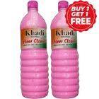 Khadi Everyday Pink Floor Cleaner 2X1 L (Buy 1 Get 1 Free)