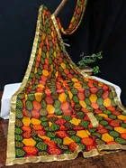 Georgette Printed Saree for Women 