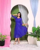 Net Gowns for Women,  Blue  