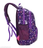 Canvas Backpack Bag, Purple