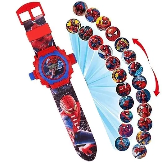 24 Images Kids Plastic Digital Watch (Multicolor)
