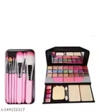 Makeup Kit with 7 Pcs Makeup Brush (Multicolor, Set of 2)