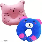 Pillow for Baby, Pink & Blue, Pack of 2