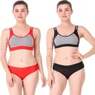 Cotton Blend Lingerie Set for Women 