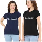 Round Neck Printed T-Shirt for Women & Girls 