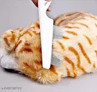 Super Premium Quality Plastic Detachable Head Soft Bristles Tick & Flea Remover Comb for Pets