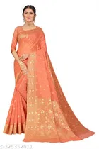 Cotton Zari Woven Saree for Women 