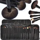 24 Pcs Makeup Brushes For Face And Eye Cosmetics  with Bag Organizer 
