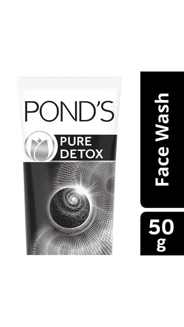 Pond's Pure Detox Anti-Pollution Purity Face Wash With Activated Charcoal 50 g