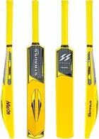 Premium Full Size Heavy Yellow Plastic Cricket Bat For Tennis Ball 