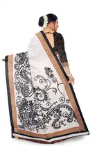 Mysore Silk Printed Saree for Women 