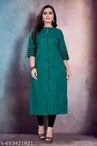 Cotton Blend Kurti for Women, Pack of 2 