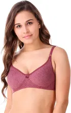 Cotton Blend Non Padded Bra for Women 