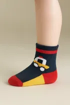 Cotton Spandex Ankle Length Socks for Kids 