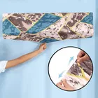 Polyester Elastic Fitted Stretchable Adjustable Printed Cover for 1 & 1.5 ton Split AC 