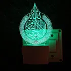 Acrylic 3D Color Changing Night Lamp