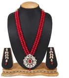Elegant Alloy & Pearl Jewellery Sets