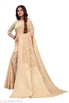 Cotton Zari Woven Saree for Women 