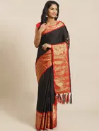 Cotton Embellished Saree for Women 