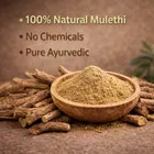 वेदार्था 100% प्राकृतिक शुद्ध मुलेठी पाउडर, 100 g