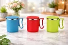 Stainless Steel Coffe Mug, Multicolour, Pack of 3 