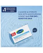 Cetaphil Cleansing Moisturizing Syndet Bar for Face & Body 100 g