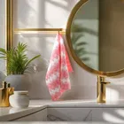 Safina Hand & Bath Towel Set Pack of 2 Diamond Pink