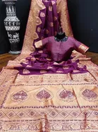 Banarasi Silk Zari Woven Saree for Women 