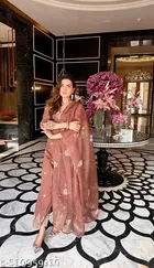 Kurti Pant Dupatta Set for Women 