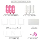 One Balloon Box for 1st Birthday Decoration,Multicolour,Set Of 1