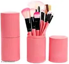 Makeup Brushes Set, Multicolor, Set of 1