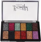 12 Color Eye Shadow Palette, Multicolor, Pack of 1