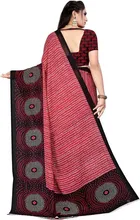 Georgette Printed Saree for Women 