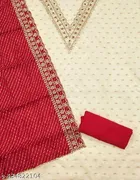 Printed Ethnic Motif Patiala Suit for Women 