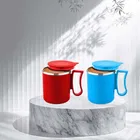 Stainless Steel Coffe Mug, Multicolour, Pack of 3 
