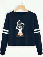 Printed Full Sleeve T-shirt for Women 