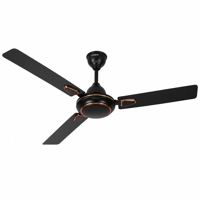 Longway Kiger P1 1200 mm 3 Blade Ceiling Fan  (Ultra High Speed | Smoked Brown | Pack of 1)