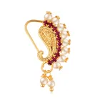 Designer Gold Plated Nosepin for Women 