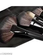 Set of 24 black soft makeup brush